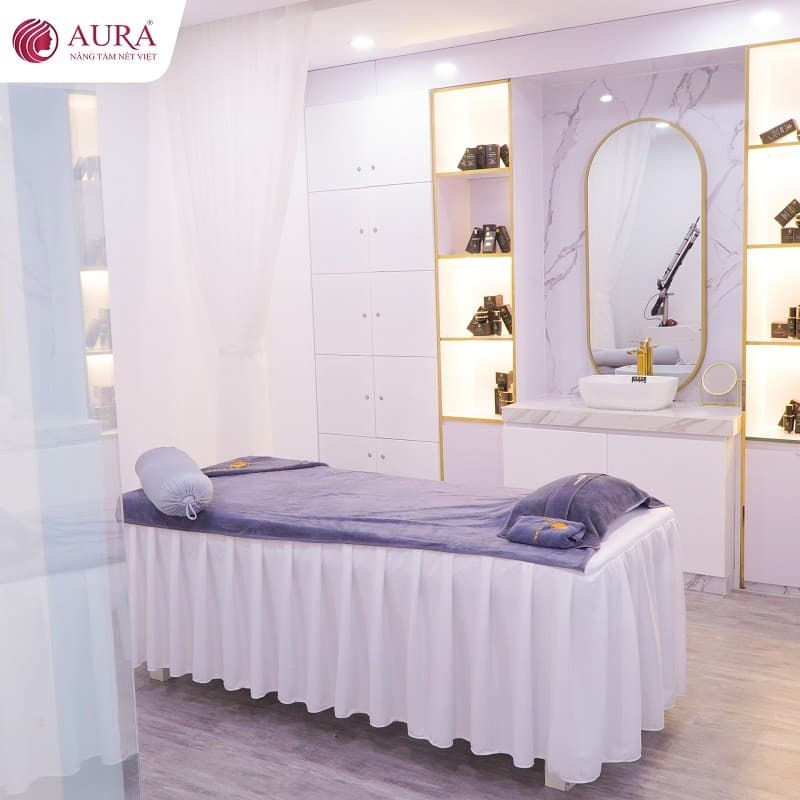 Cơ sở vật chất tại thẩm mỹ viện Aura